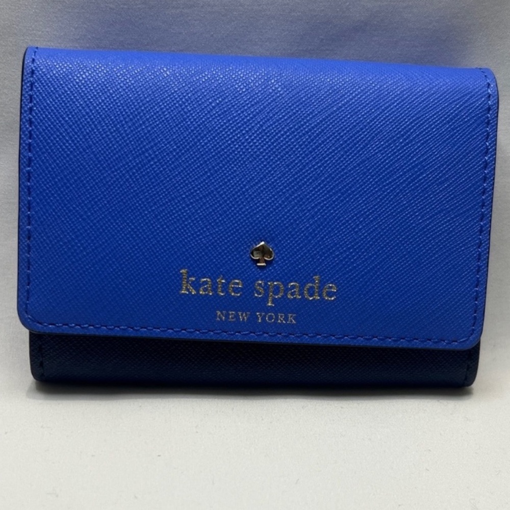kate spade Bifold Wallet - Blue Colour-Block